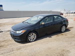 2012 Honda Civic Ex Black vin: 19XFB2F88CE341932