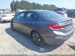 2013 Honda Civic Ex Gray vin: 19XFB2F88DE052650