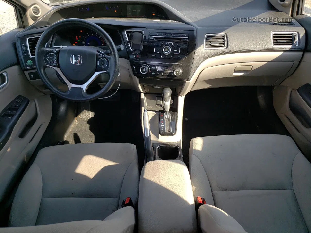 2013 Honda Civic Ex Серый vin: 19XFB2F88DE216060