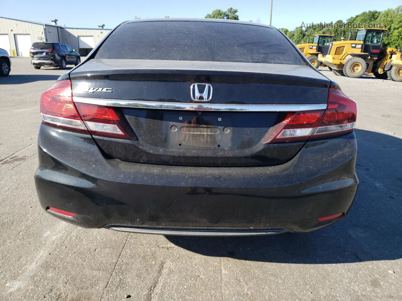 2014 Honda Civic Ex Черный vin: 19XFB2F88EE274591