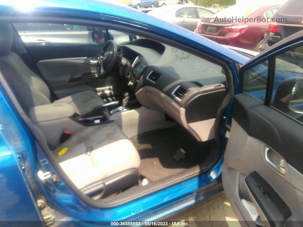 2015 Honda Civic Sedan Ex Темно-синий vin: 19XFB2F88FE002706