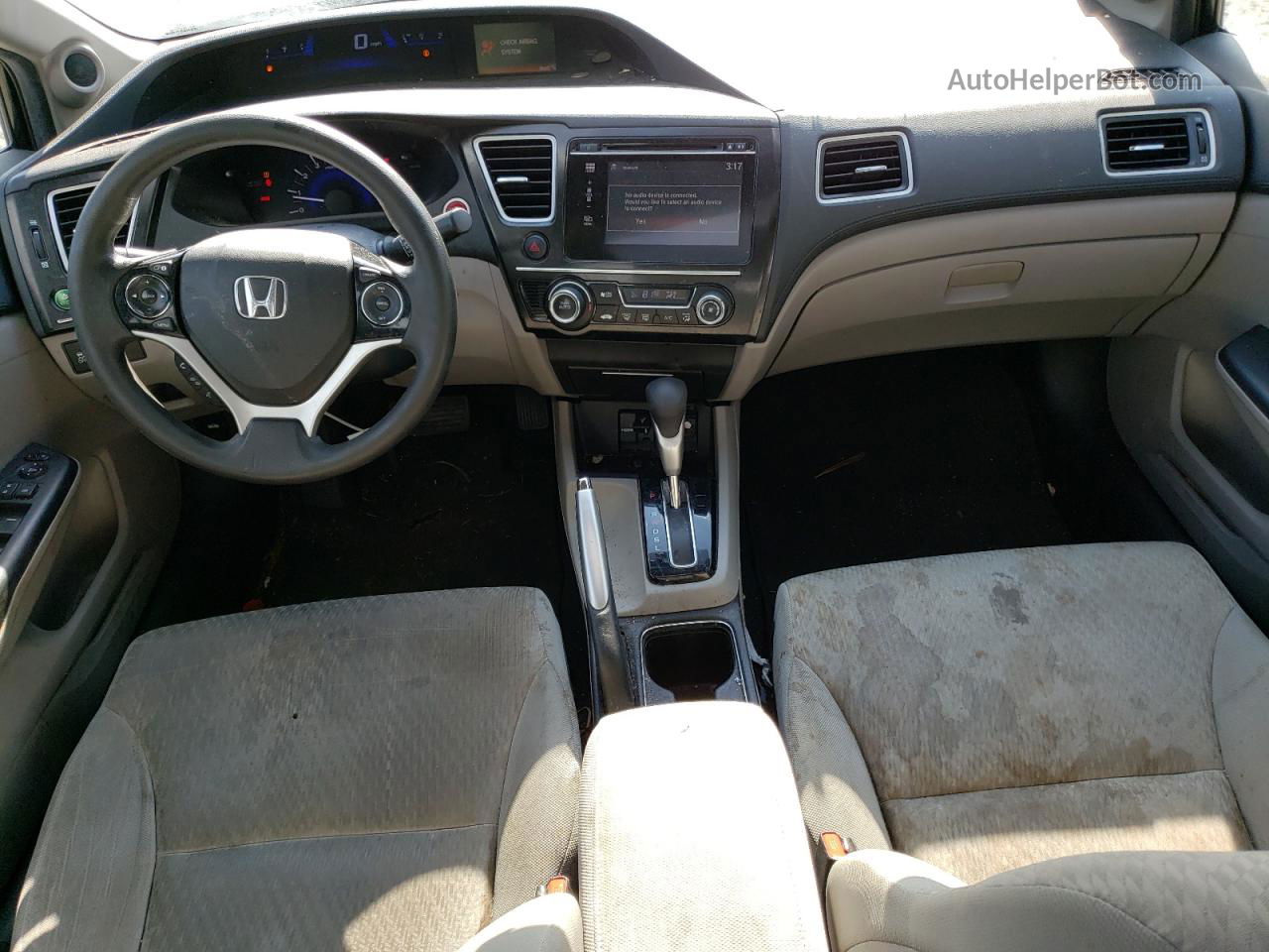 2015 Honda Civic Ex Черный vin: 19XFB2F88FE011597