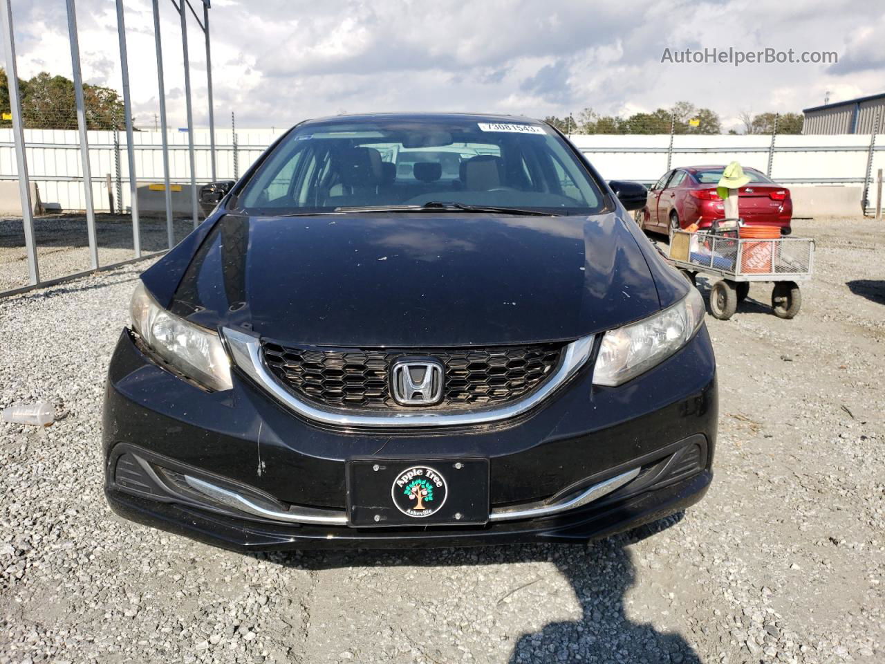 2015 Honda Civic Ex Черный vin: 19XFB2F88FE011597