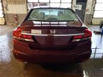 2015 Honda Civic Ex Темно-бордовый vin: 19XFB2F88FE260627