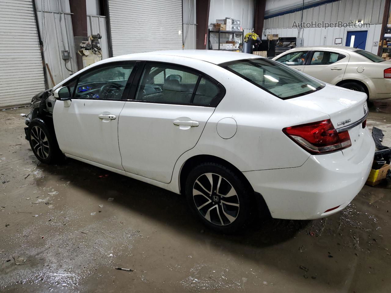 2015 Honda Civic Ex White vin: 19XFB2F88FE263382