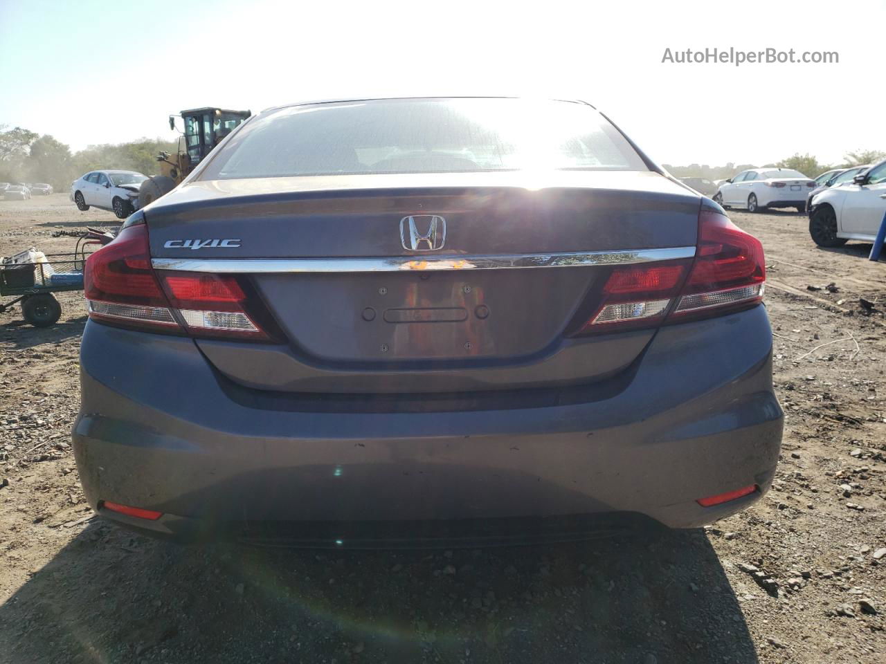 2015 Honda Civic Ex Gray vin: 19XFB2F88FE298004