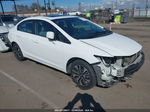 2013 Honda Civic Ex White vin: 19XFB2F89DE268054