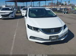 2013 Honda Civic Ex White vin: 19XFB2F89DE268054