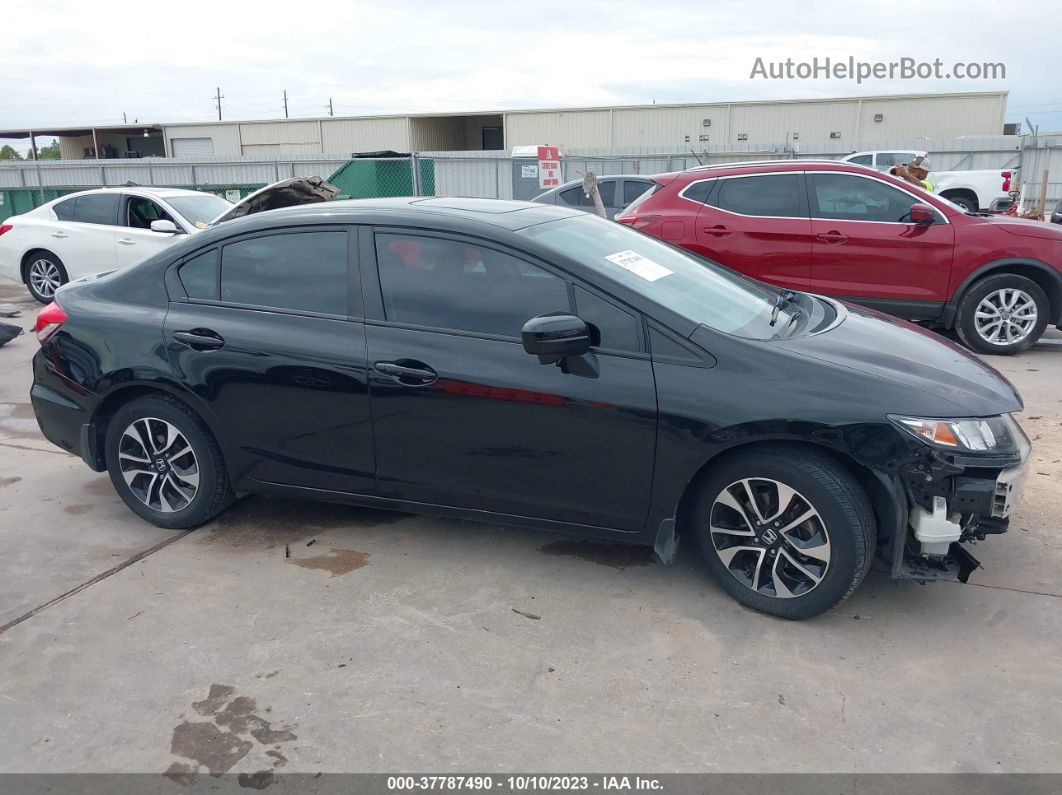 2014 Honda Civic Ex Черный vin: 19XFB2F89EE057809