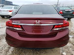 2014 Honda Civic Ex Maroon vin: 19XFB2F89EE077834