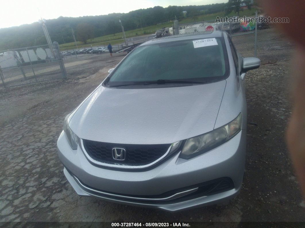 2015 Honda Civic Sedan Ex Silver vin: 19XFB2F89FE058346