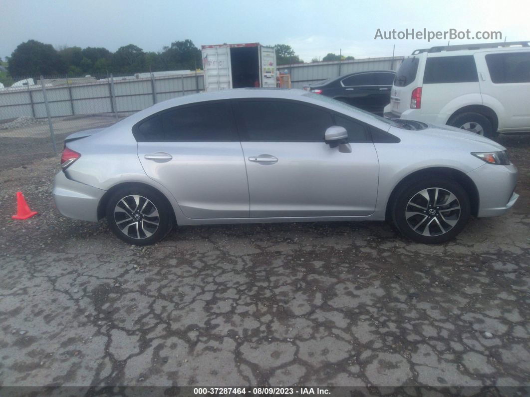 2015 Honda Civic Sedan Ex Silver vin: 19XFB2F89FE058346