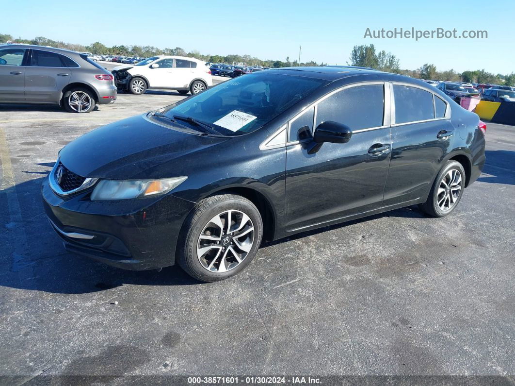 2015 Honda Civic Ex Black vin: 19XFB2F89FE059285