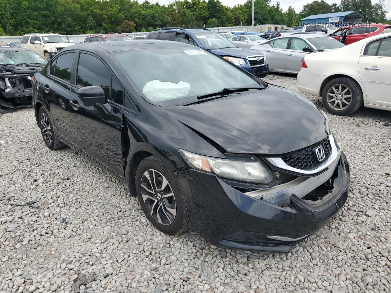 2015 Honda Civic Ex Black vin: 19XFB2F89FE064826