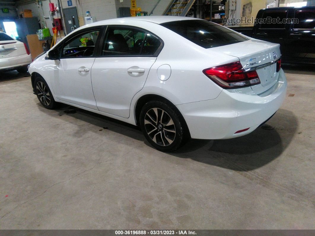 2015 Honda Civic Sedan Ex White vin: 19XFB2F89FE210058
