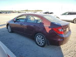 2012 Honda Civic Ex Бордовый vin: 19XFB2F8XCE035962