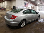 2012 Honda Civic Ex Silver vin: 19XFB2F8XCE054169