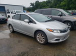 2012 Honda Civic Ex Silver vin: 19XFB2F8XCE085891