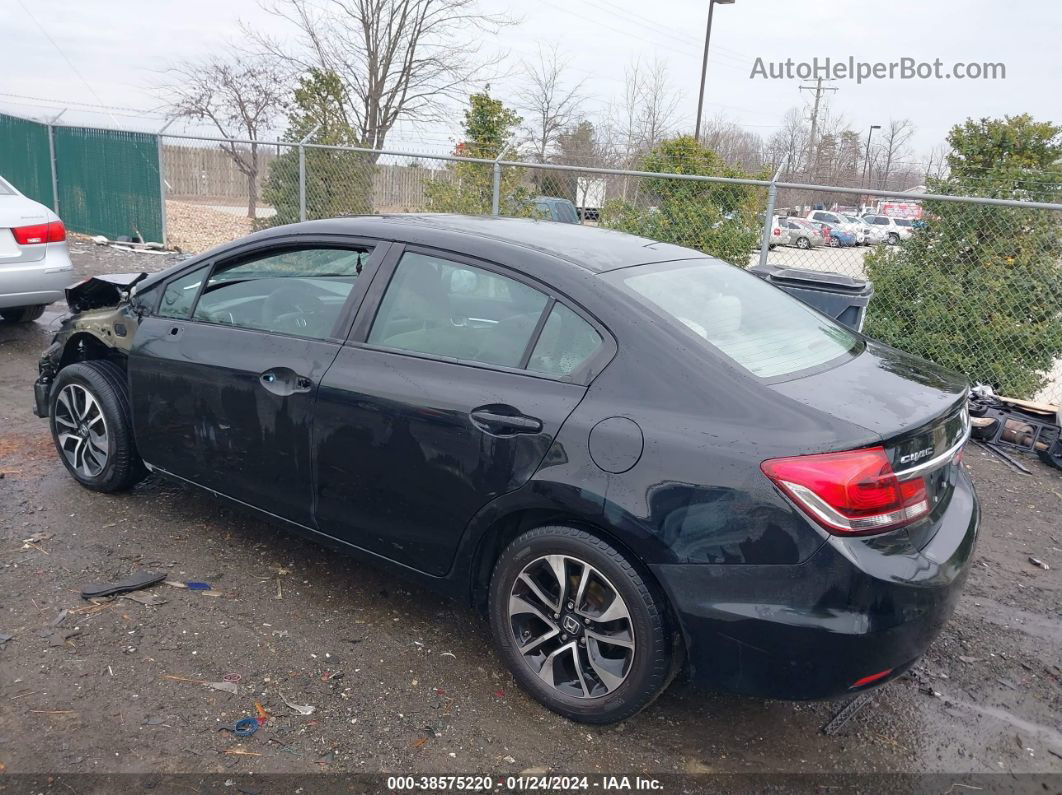 2013 Honda Civic Ex Black vin: 19XFB2F8XDE208381