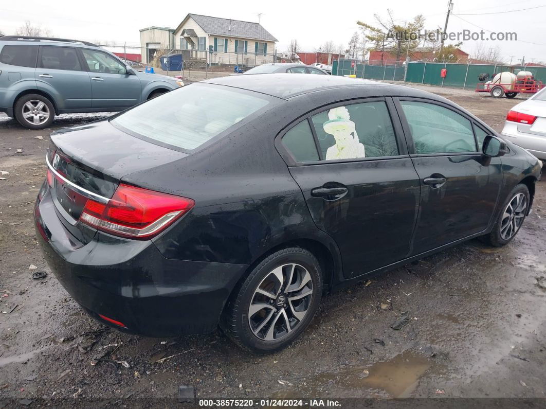 2013 Honda Civic Ex Black vin: 19XFB2F8XDE208381