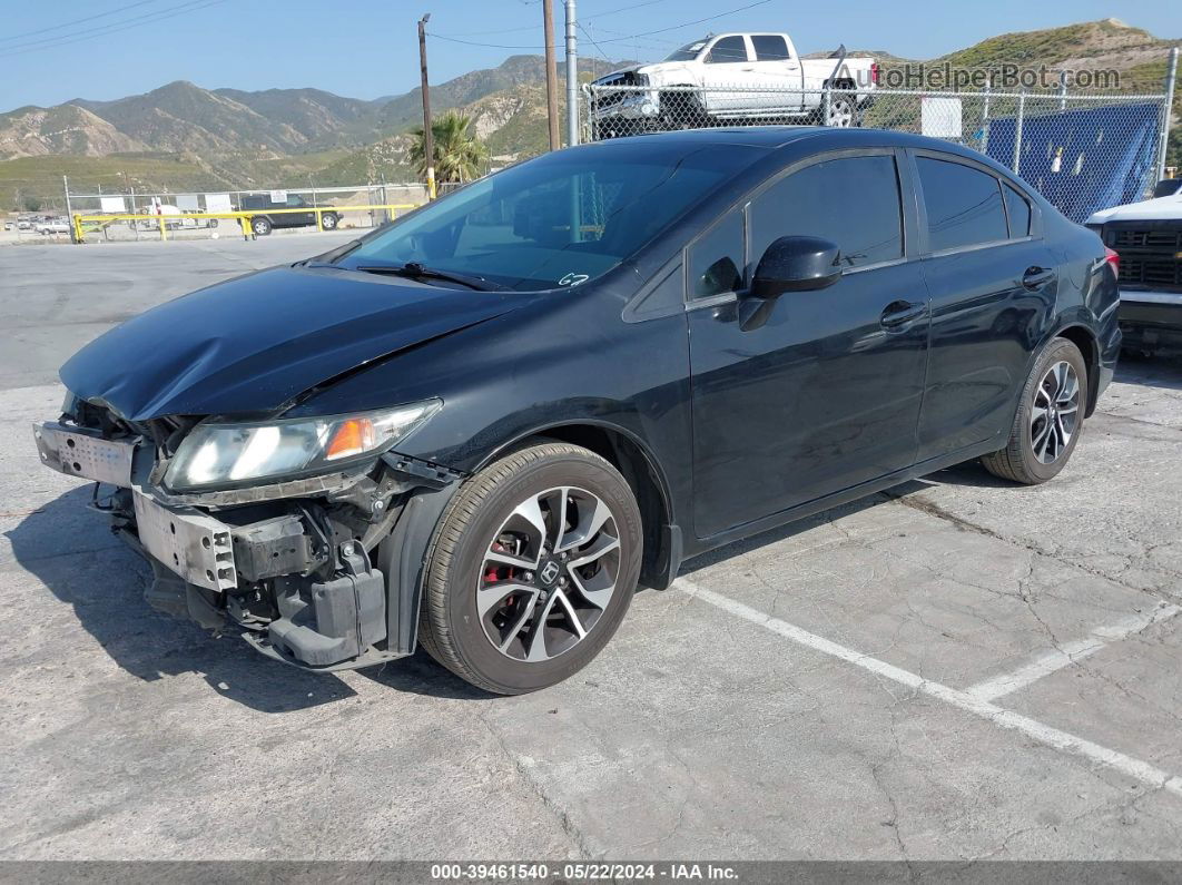 2013 Honda Civic Ex Black vin: 19XFB2F8XDE212401