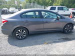 2014 Honda Civic Sedan Ex Gray vin: 19XFB2F8XEE000650