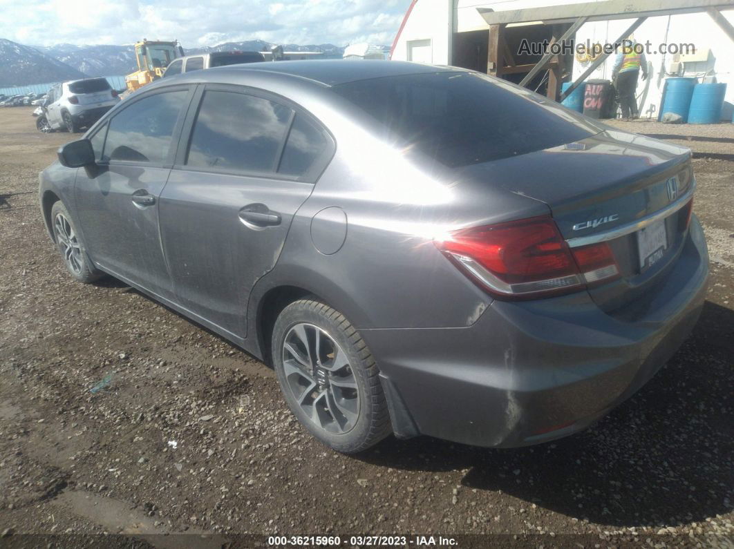 2014 Honda Civic Ex Серый vin: 19XFB2F8XEE081259