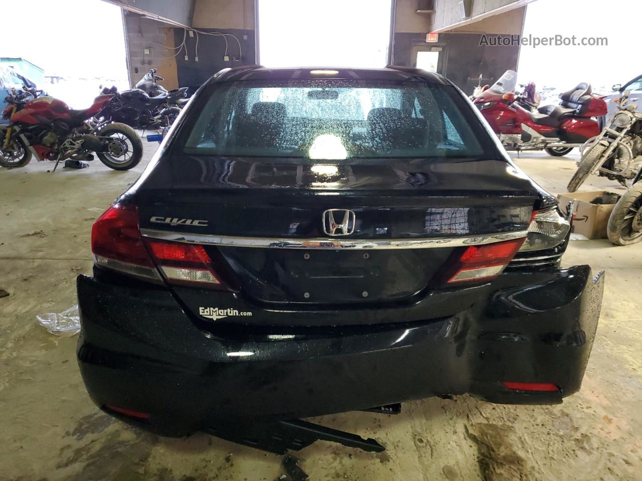 2013 Honda Civic Exl Black vin: 19XFB2F90DE059522