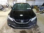 2013 Honda Civic Exl Black vin: 19XFB2F90DE059522