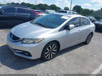 2015 Honda Civic Sedan Ex-l Silver vin: 19XFB2F90FE048166