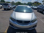 2015 Honda Civic Sedan Ex-l Silver vin: 19XFB2F90FE048166