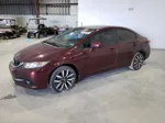 2015 Honda Civic Exl Maroon vin: 19XFB2F90FE068109