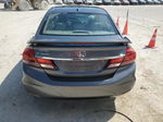 2013 Honda Civic Exl Gray vin: 19XFB2F91DE030837