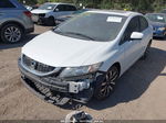 2014 Honda Civic Sedan Ex-l White vin: 19XFB2F91EE052211