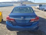 2015 Honda Civic Exl Blue vin: 19XFB2F91FE053389