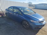 2015 Honda Civic Exl Синий vin: 19XFB2F91FE053389