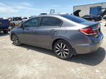 2015 Honda Civic Exl Gray vin: 19XFB2F91FE063565