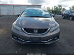 2015 Honda Civic Sedan Ex-l Gray vin: 19XFB2F91FE235366