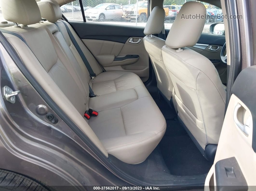2015 Honda Civic Sedan Ex-l Серый vin: 19XFB2F91FE235366