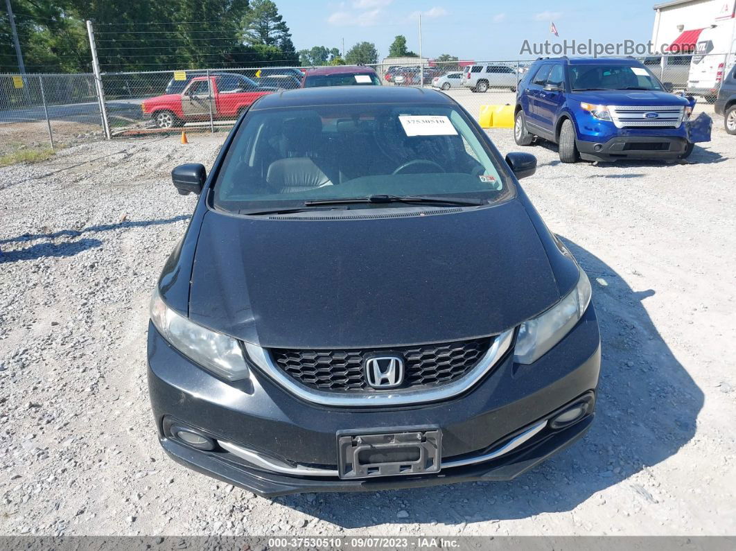 2015 Honda Civic Sedan Ex-l Black vin: 19XFB2F91FE272501