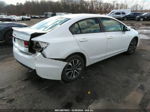 2013 Honda Civic Ex-l White vin: 19XFB2F92DE208805