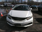 2013 Honda Civic Ex-l Белый vin: 19XFB2F92DE208805