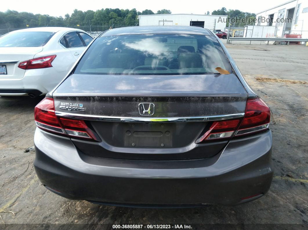 2014 Honda Civic Sedan Ex-l Серый vin: 19XFB2F92EE077733