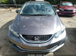 2014 Honda Civic Sedan Ex-l Gray vin: 19XFB2F92EE077733