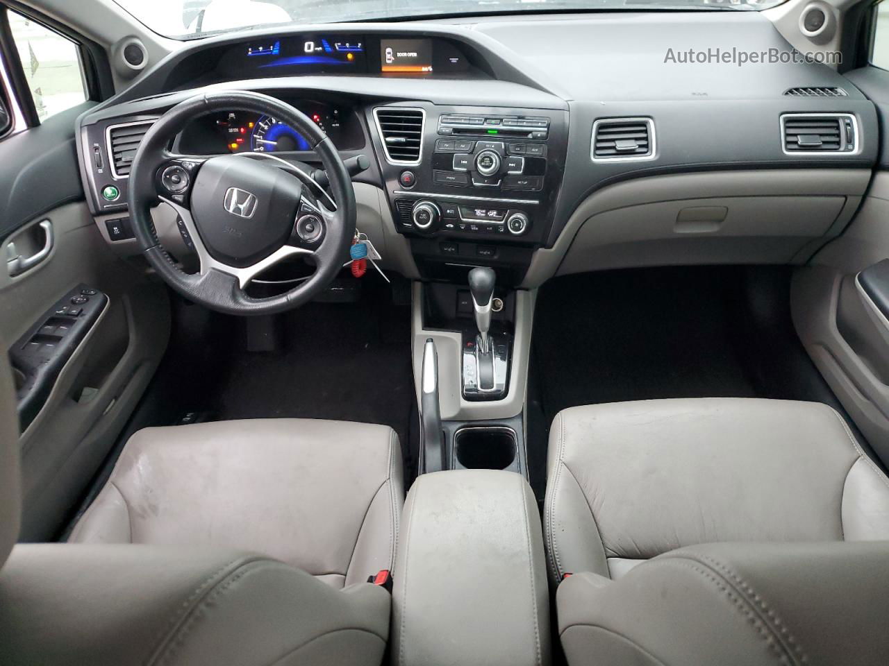 2013 Honda Civic Exl Черный vin: 19XFB2F93DE084348