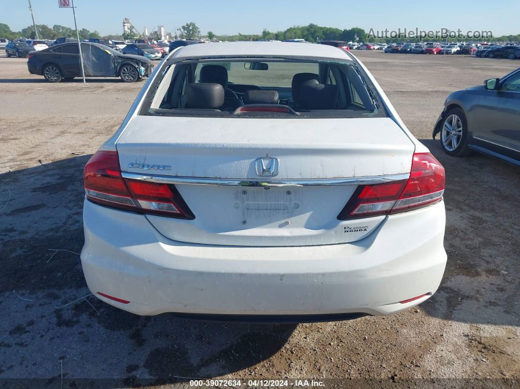 2015 Honda Civic Ex-l White vin: 19XFB2F93FE095658