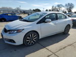 2015 Honda Civic Exl White vin: 19XFB2F93FE227933