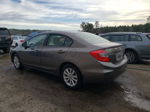 2012 Honda Civic Exl Gray vin: 19XFB2F94CE040101