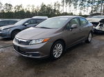 2012 Honda Civic Exl Gray vin: 19XFB2F94CE040101