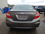 2012 Honda Civic Exl Gray vin: 19XFB2F94CE040101